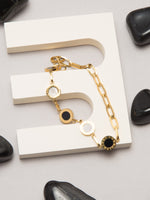 Load image into Gallery viewer, Monochrome Coin Bracelet