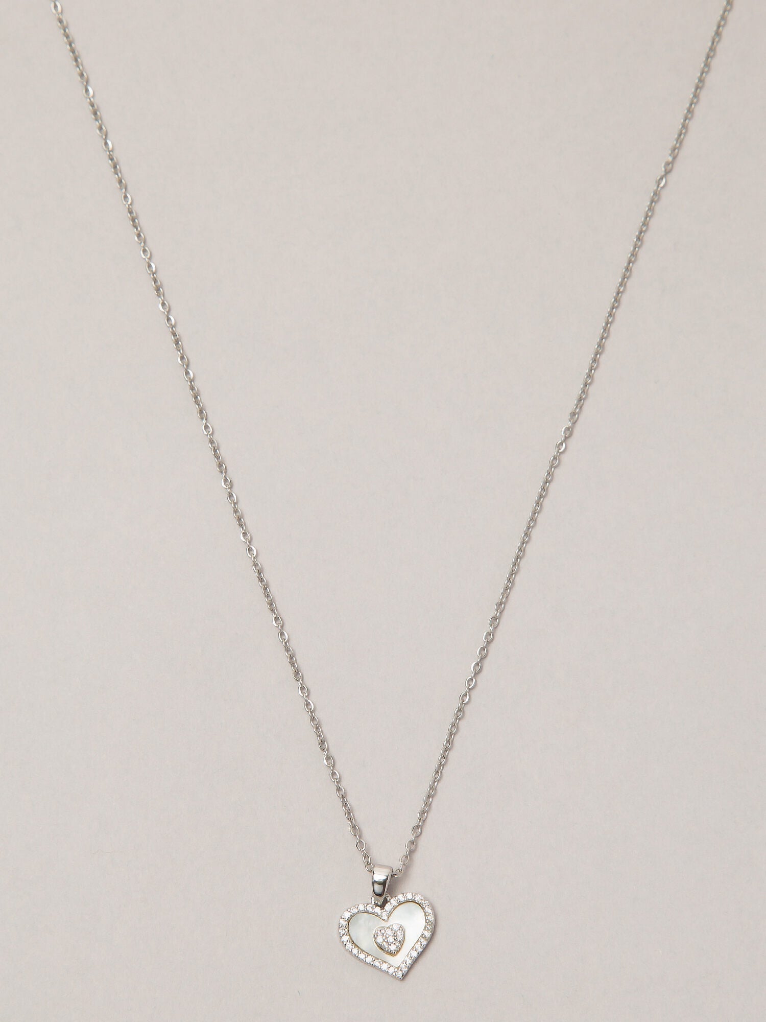 Silver Heart Pendant Luxurify Jewellery
