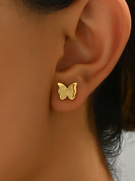 Butterfly Stud Earrings