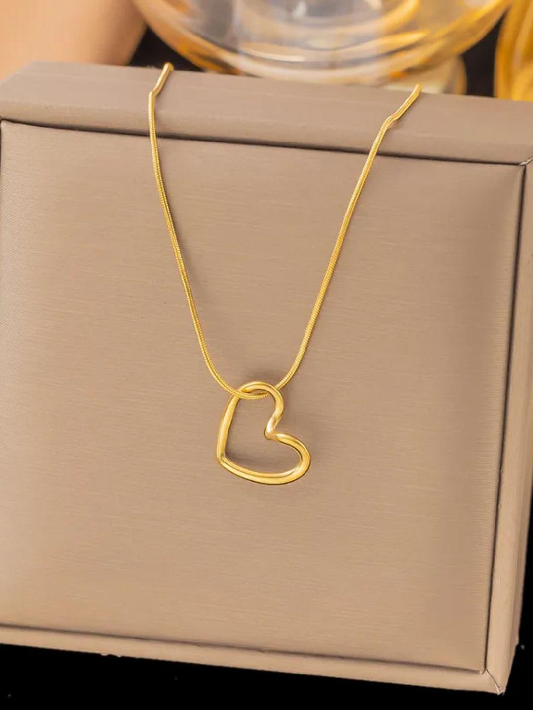 Gold Plated Love Necklace