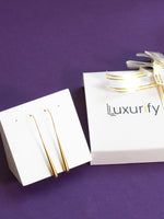 Load image into Gallery viewer, Golden Teardrop Threads
