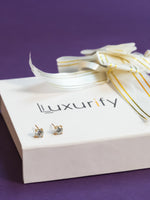 Load image into Gallery viewer, Solitaire Stud Earrings for Women
