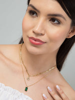 Load image into Gallery viewer, Gemstone Emerald Pendant
