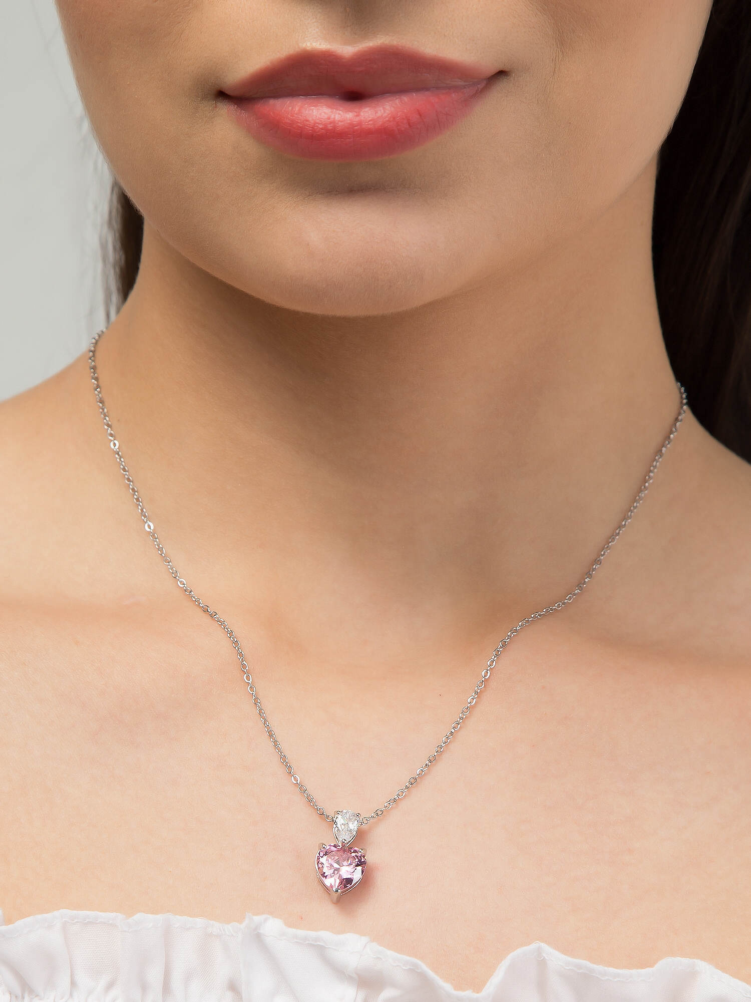 Pink Crystal Pendant