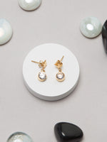 Load image into Gallery viewer, Sparkling Stars With Diamond Earring
