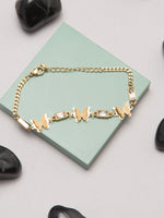 Load image into Gallery viewer, Butterfly Gold Bracelet
