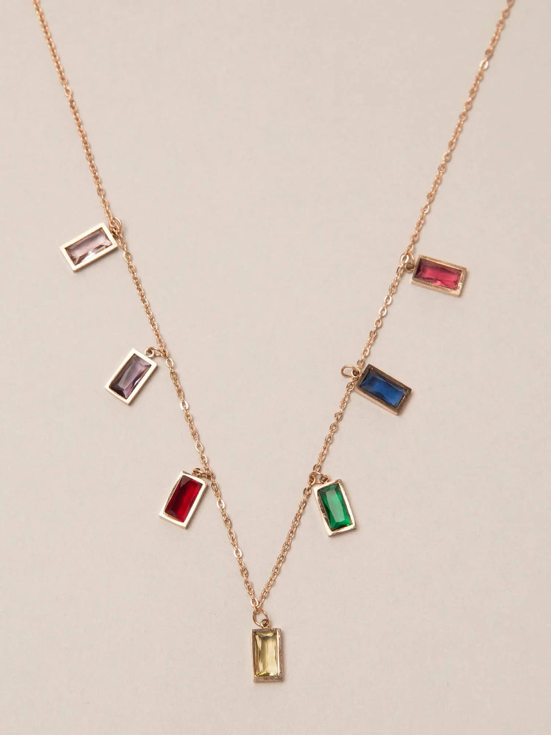 Colorful Zircon Pendant Luxurify Jewellery