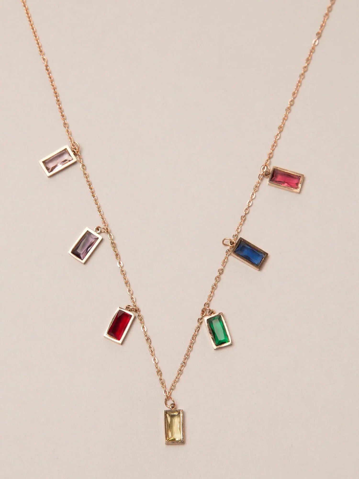 Colorful Zircon Pendant Luxurify Jewellery