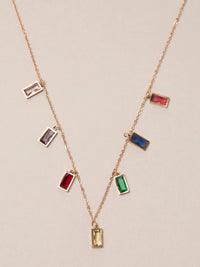Colorful Zircon Pendant Luxurify Jewellery