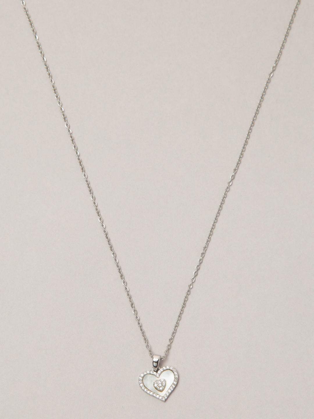 Silver Heart Pendant Luxurify Jewellery