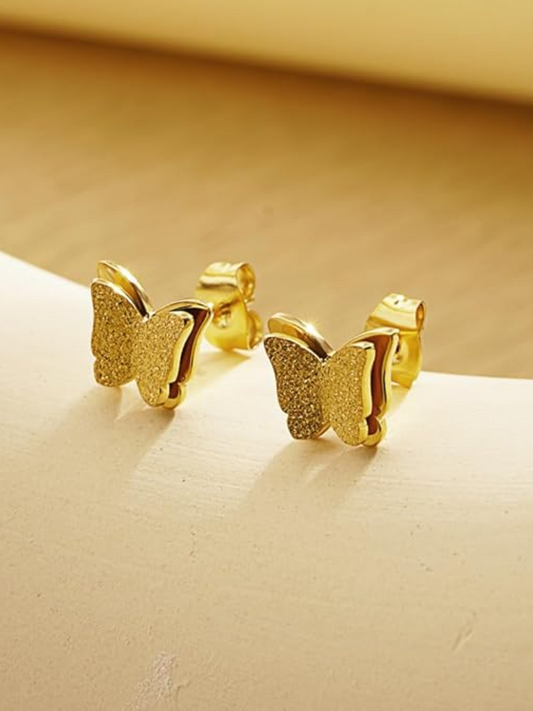 Butterfly Stud Earrings