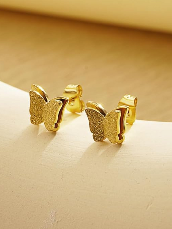 Butterfly Stud Earrings