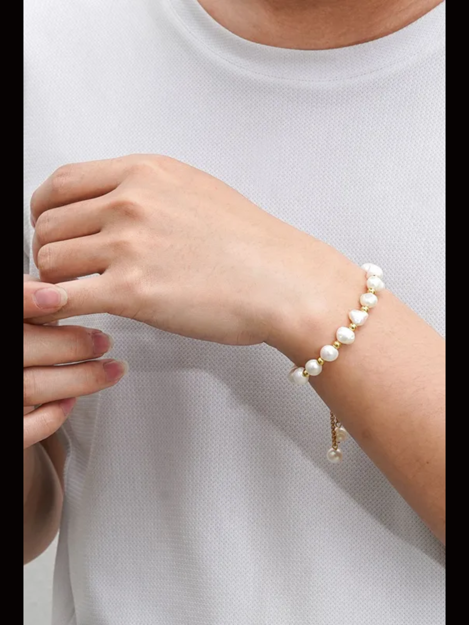 Classic Pearl Bead Bracelet