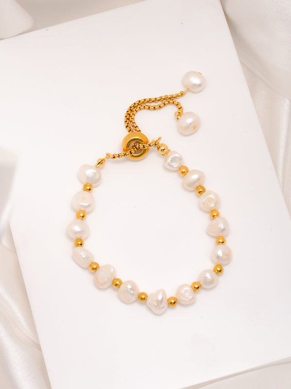 Classic Pearl Bead Bracelet
