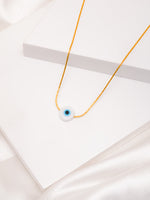 Load image into Gallery viewer, Tiny Blue Eye Necklace for Women
