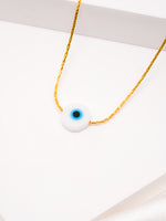 Load image into Gallery viewer, Tiny Blue Eye Necklace for Women
