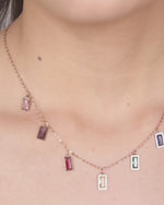 Load and play video in Gallery viewer, Colorful Zircon Pendant
